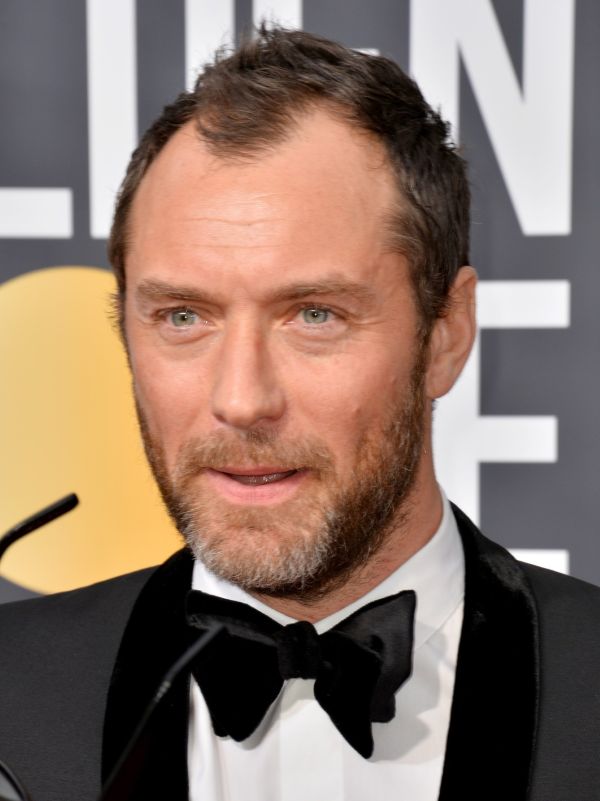 Jude Law’s hair in early 2018