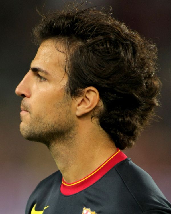 Cesc Fàbregas hair in 2011
