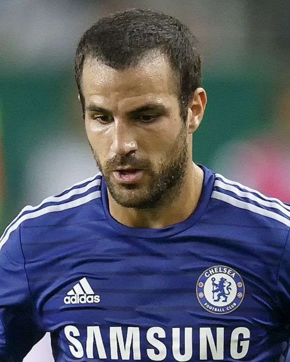 Cesc Fàbregas hair in 2014