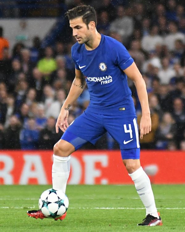 Cesc Fàbregas hair in 2017
