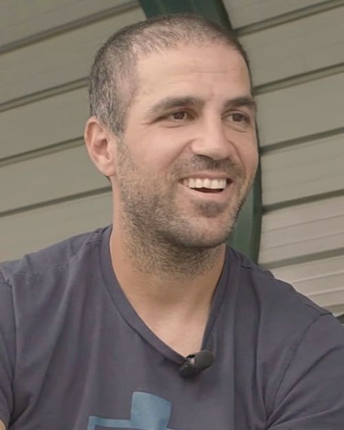 Cesc Fàbregas hair in 2023