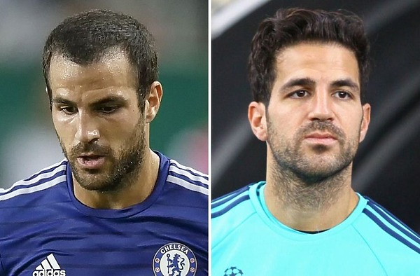 Cesc Fàbregas hair transplant