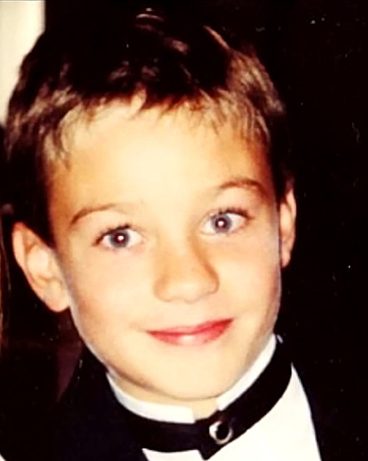 Chris Bumstead as a child