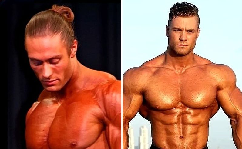 Chris Bumstead in 2014-2016