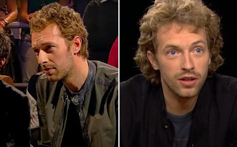 Chris Martin in 2005 and 2006
