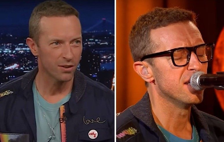 Chris Martin in 2024 and 2025