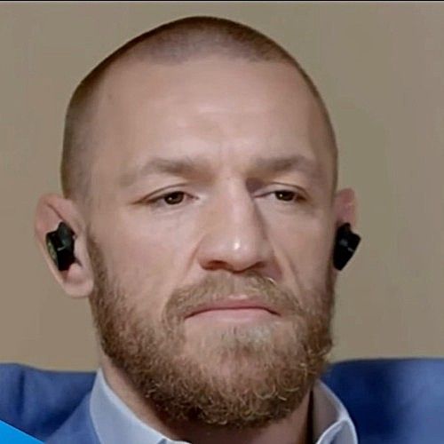 Connor McGregor with short hair