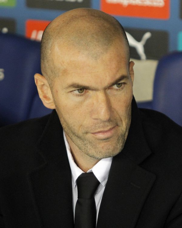 Zidane’s hair in 2014