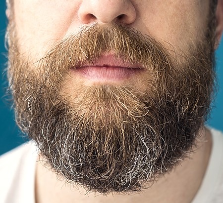 man with medium beard