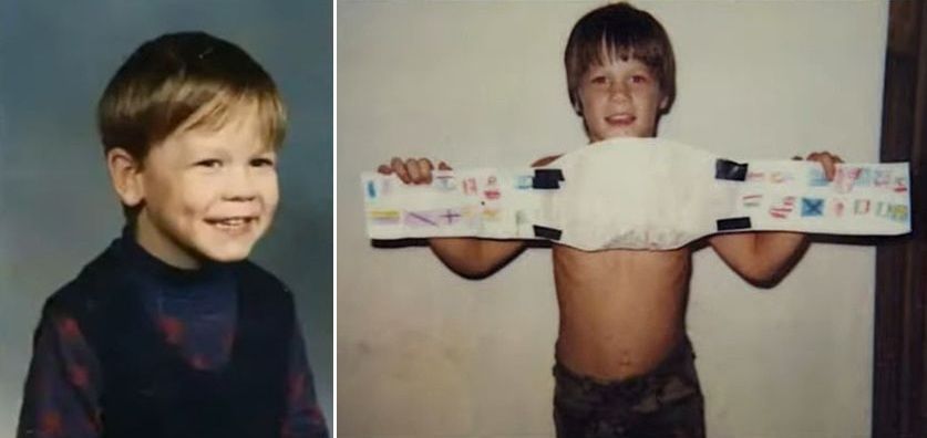 John Cena as a child