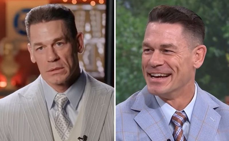 John Cena with a full head of hair