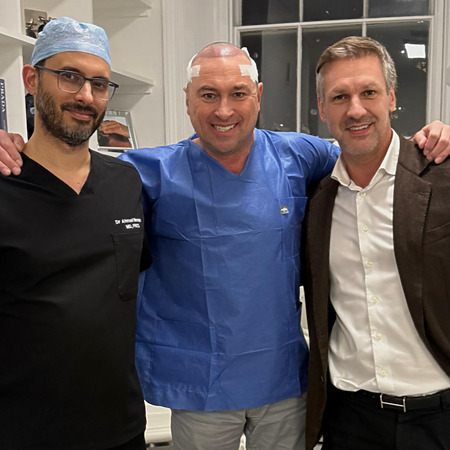 Jason Cundy hair transplant