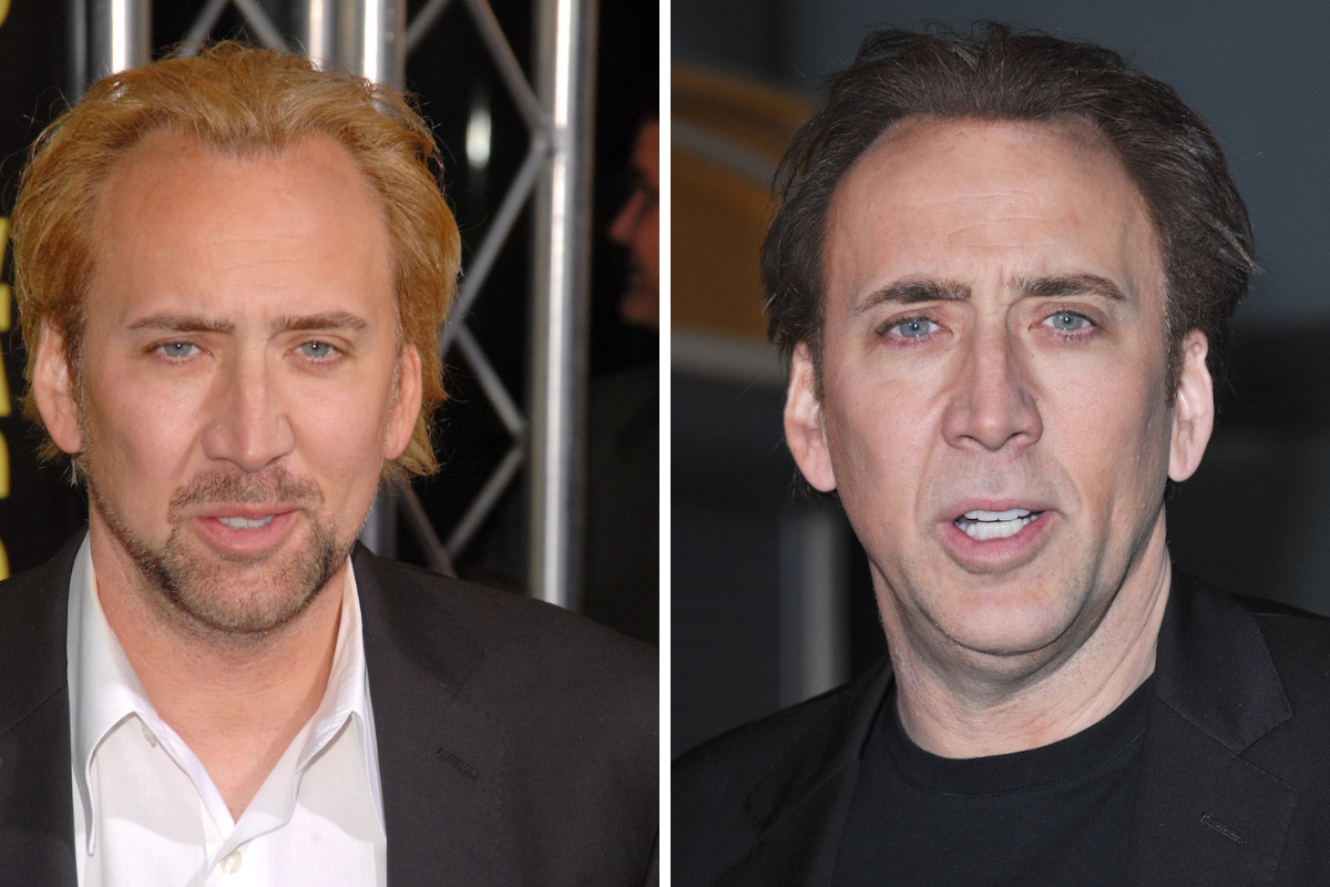 nicolas cage hair 2000s