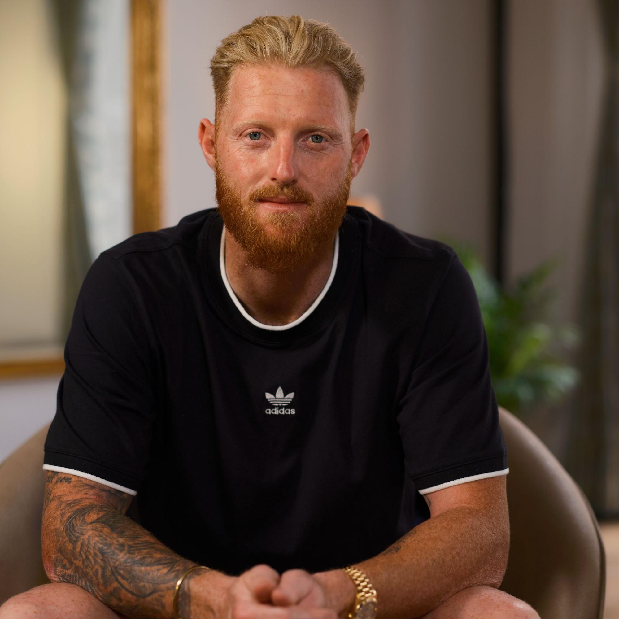 Ben Stokes after his hair transplant at the Wimpole Clinic