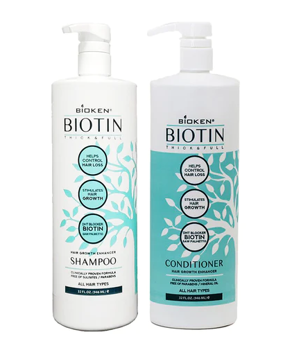 Biotin shampoo and conditioner