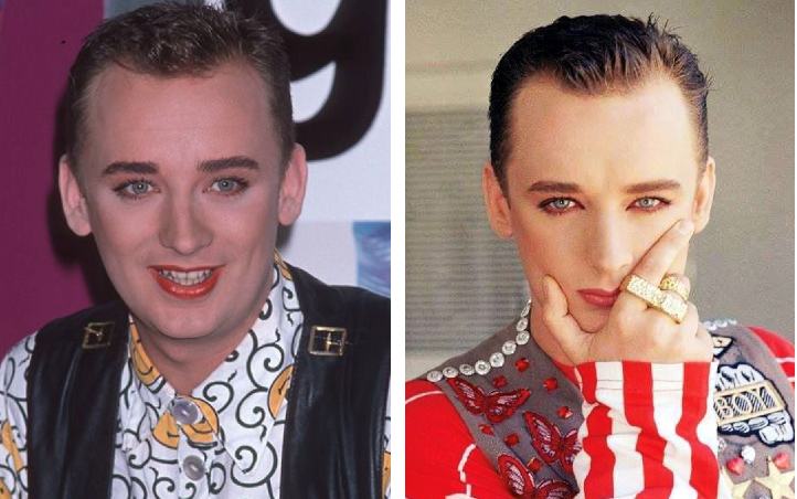 Boy George in his early career