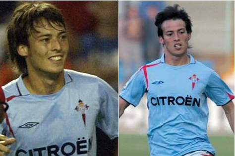 David Silva in 2005 and 2006