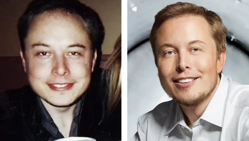 Elon Musk in the early 2000s