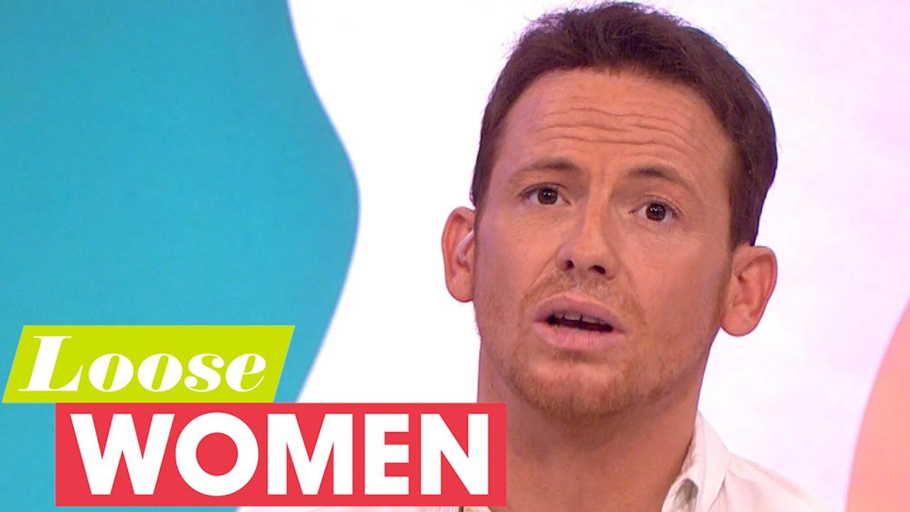 Joe Swash on Loose Women discussing his hair restoration journey