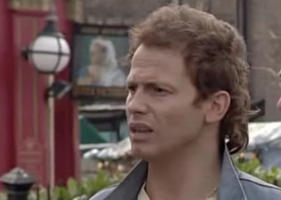 Joe Swash's hair in 2008 on Eastenders