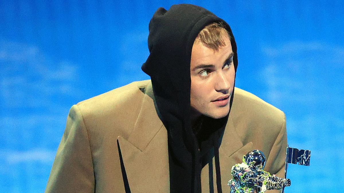 Justin Bieber at the MTV Video Music Awards 2021