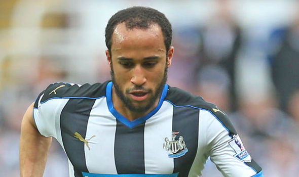 Andros Townsend hair in 2016