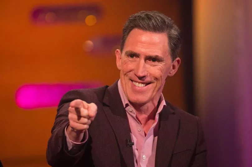 Rob Brydon with thick head of hair
