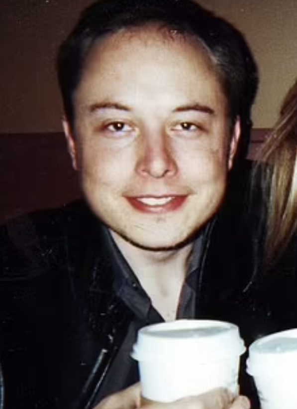 elon musk hair in 2002