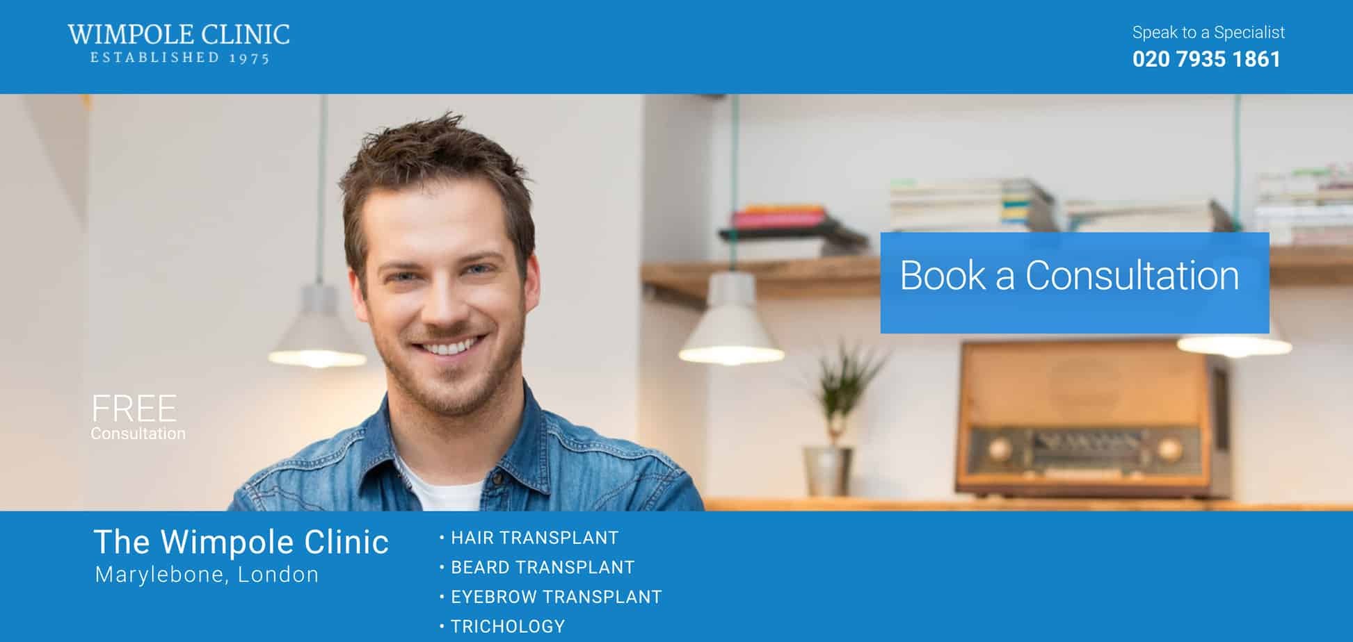 Can You Get A Hair Transplant On The NHS? | Wimpole Clinic