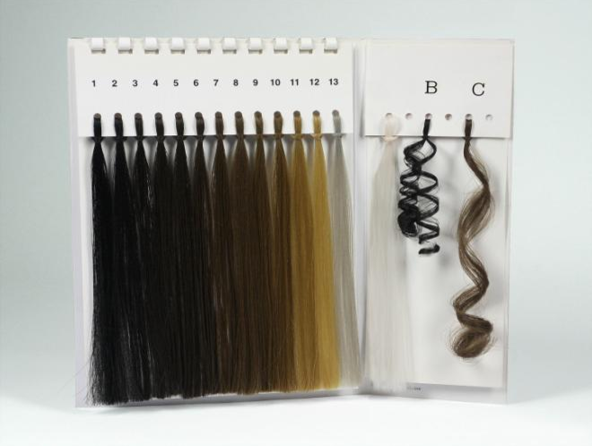 Selection of hairs for biofibre hair implants