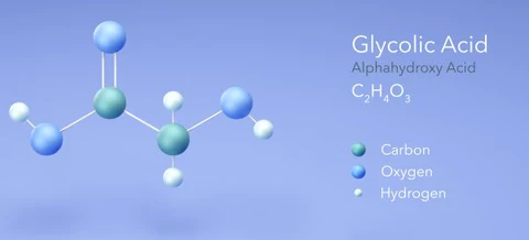 chemical structure of glycolic acid