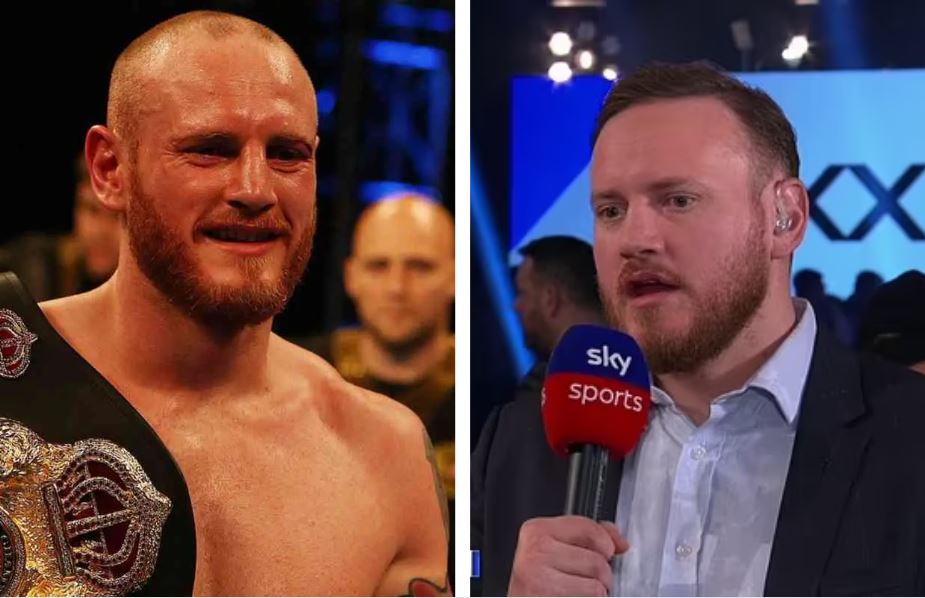 George Groves before and after rumoured hair transplant
