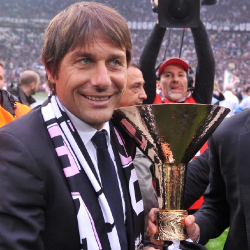 Antonio Conte in 2012 with a full head of hair