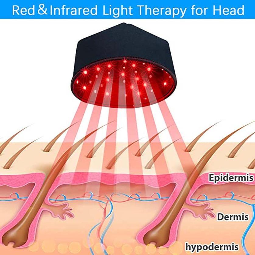 do red light therapy brushes work for hair growth