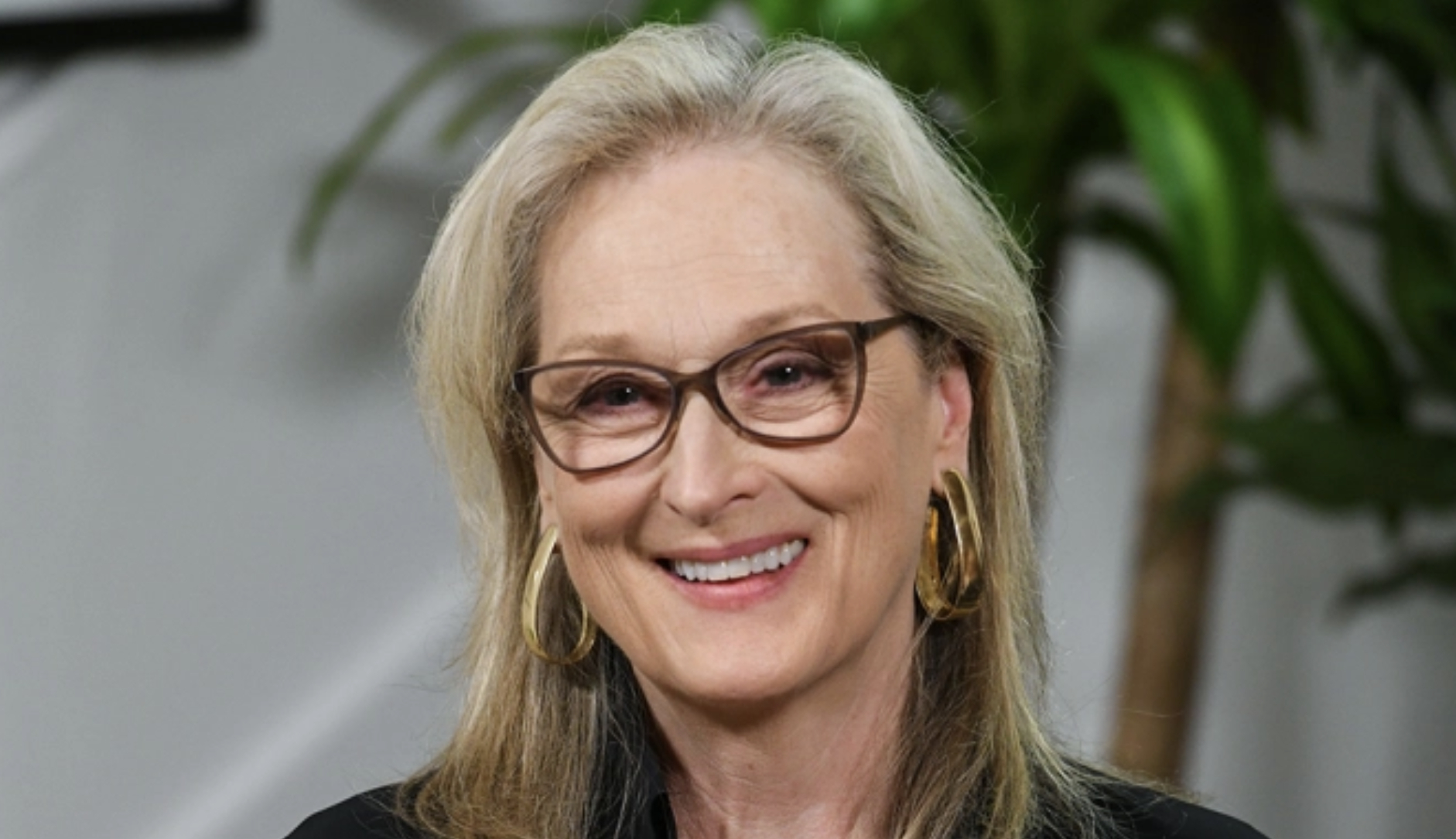 Meryl Streep's mature hairline