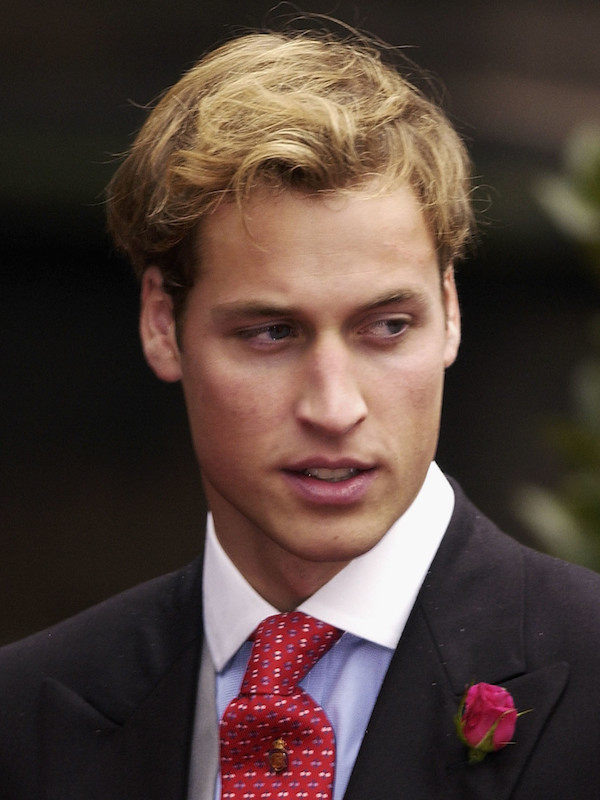 prince william with hair