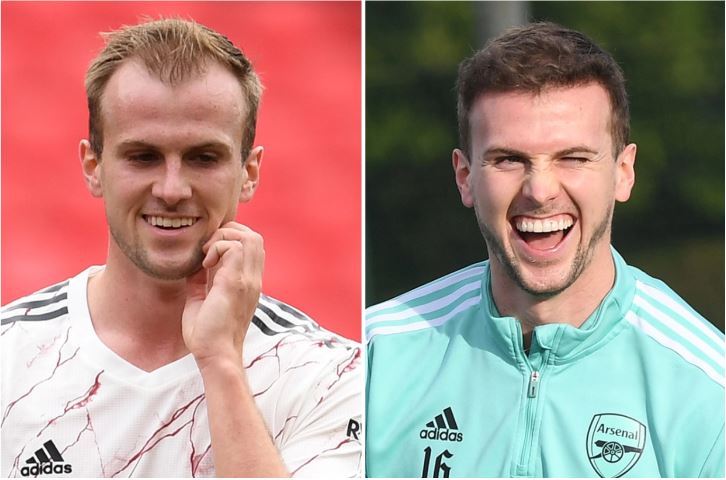 Rob Holding before and after hair transplant