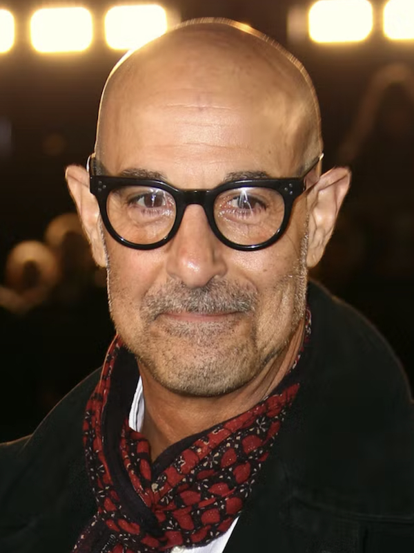 stanley tucci bald